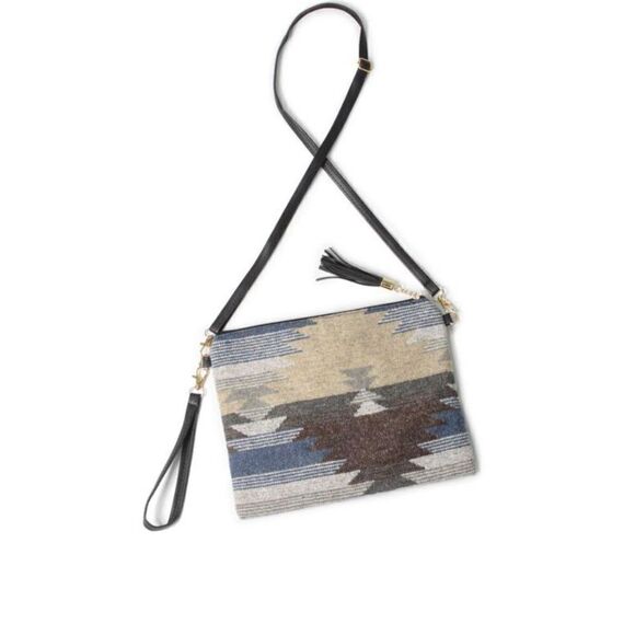 Aztec Print Wristlet Crossbody Bag - Picture 1 of 1